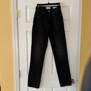Cotton On Women's Black Straight Leg Jeans